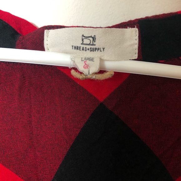 Flannel button down shirt - Picture 2 of 3